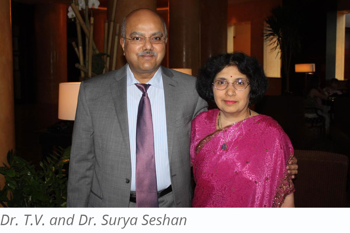 Dr. T.V. and Dr. Surya Seshan